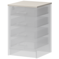 Крышка к тумбе приставной (АТ-05) Арго А-705 Ясень шимо